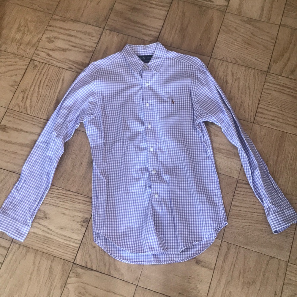 Ralph Lauren purple button down like new